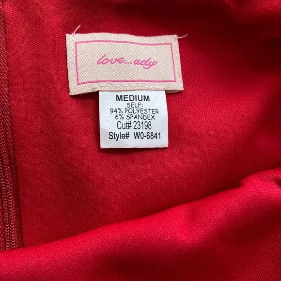 Red jumpsuit - Picture 2 of 2